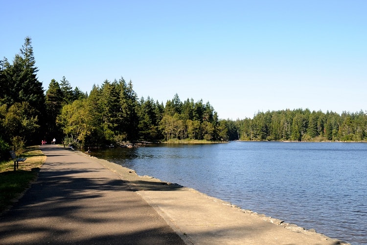 A scenic view of empire lakes.