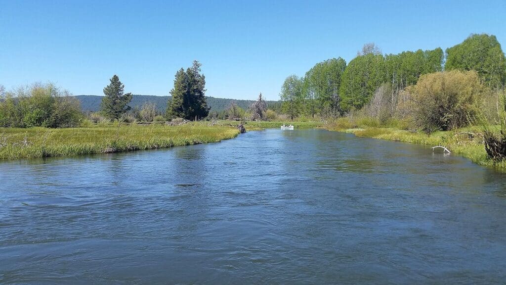 A scenic view of wood river.