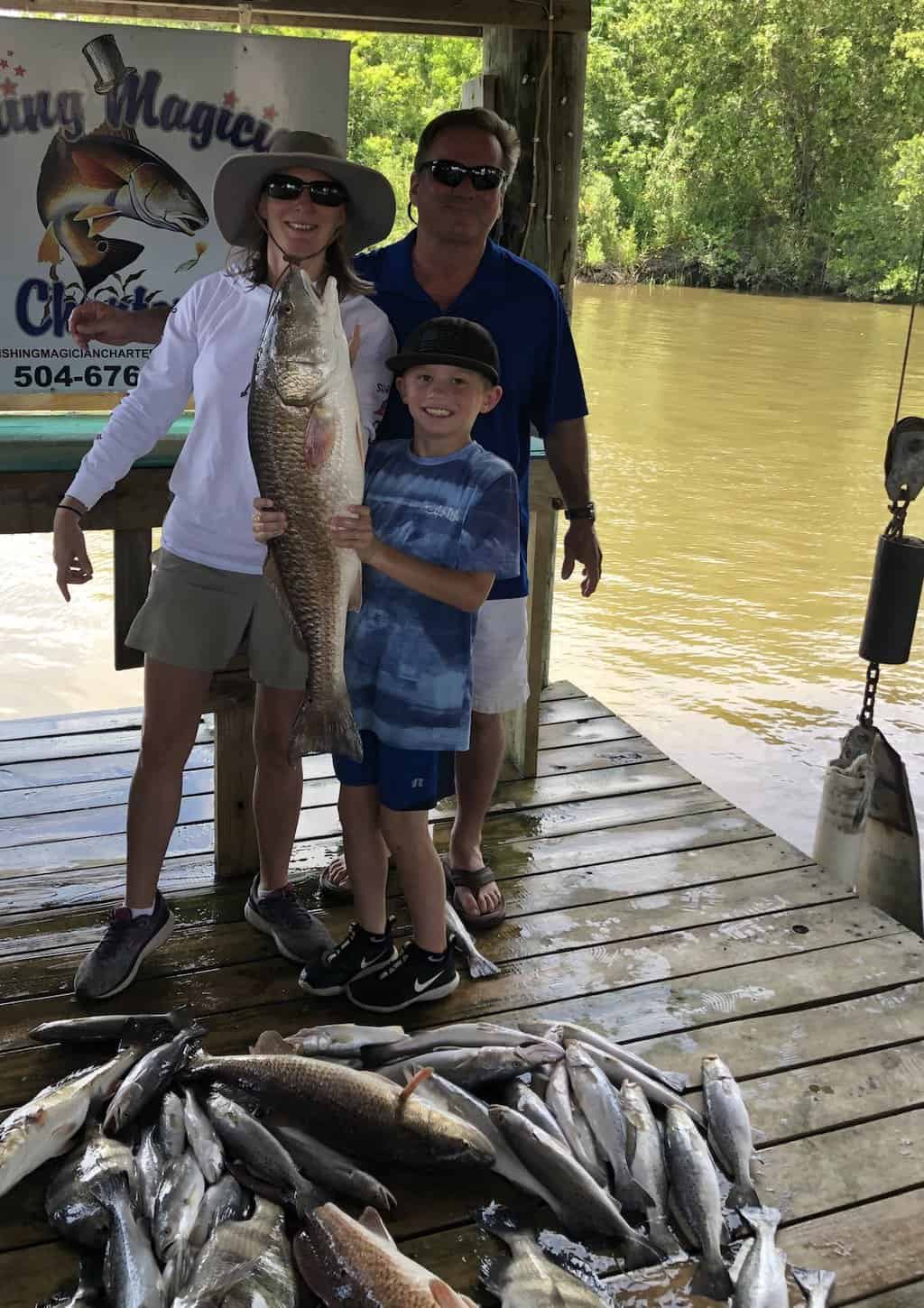 louisiana redfish fishing trips